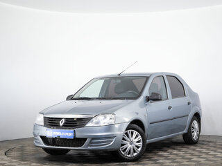 2012 Renault Logan I Рестайлинг, синий, 279000 рублей, вид 3