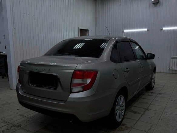 2022 Lada (ВАЗ) Granta I Рестайлинг, серый, 860000 рублей - вид 6