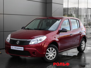 2014 Renault Sandero I, красный, 749000 рублей, вид 1