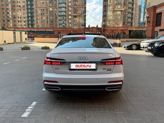 2021 Audi A6 45 TFSI V (C8), белый, 4290000 рублей, вид 4