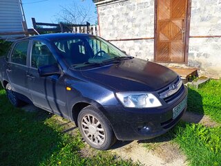 2013 Lada (ВАЗ) Granta I, чёрный, 398000 рублей, вид 1