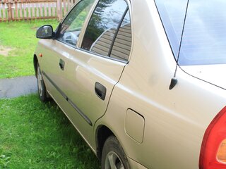 2007 Hyundai Accent ТагАЗ II, бежевый, 470000 рублей, вид 5