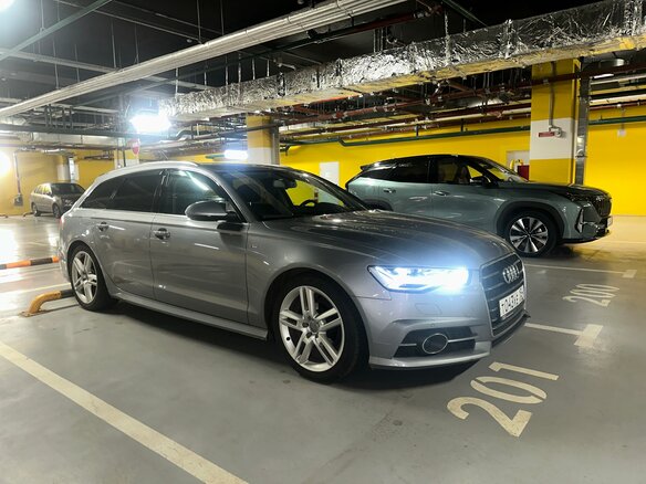 2018 Audi A6 IV (C7) Рестайлинг, серый, 2550000 рублей - вид 6