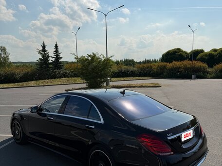 2015 Mercedes-Benz S-Класс 500 Long VI (W222, C217), чёрный, 3150000 рублей, вид 2