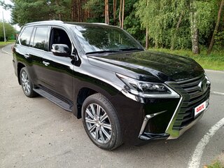 2017 Lexus LX 570 III Рестайлинг 2, чёрный, 6900000 рублей, вид 1