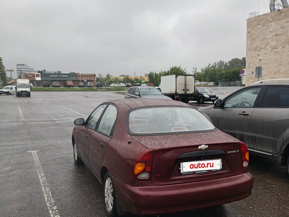 2008 Chevrolet Lanos I, красный, 240000 рублей - вид 9