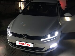 2013 Volkswagen Golf VII, белый, 1180000 рублей, вид 1