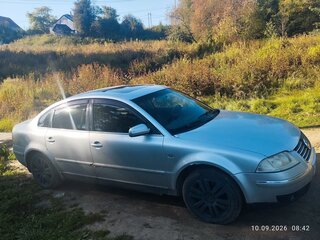 2002 Volkswagen Passat B5 Рестайлинг, серебристый, 250000 рублей, вид 2