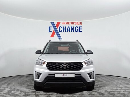 2020 Hyundai Creta I Рестайлинг, серебристый, 1532000 рублей, вид 2
