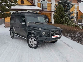 2002 Mercedes-Benz G-Класс 500 II (W463), чёрный, 2650000 рублей, вид 1