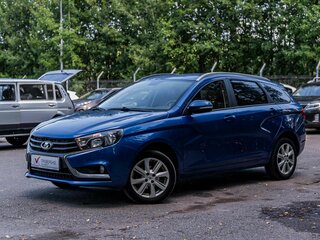2020 Lada (ВАЗ) Vesta SW I, синий, 1078000 рублей, вид 1