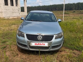 2005 Volkswagen Passat B6, голубой, 300000 рублей, вид 1