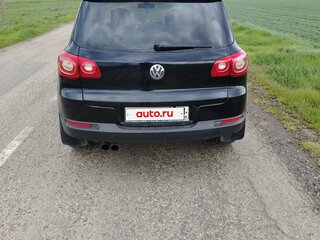 2009 Volkswagen Tiguan I, чёрный, 850000 рублей, вид 4