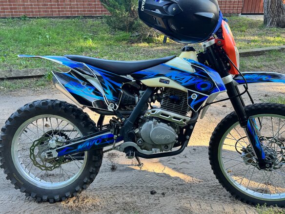 2022 Kayo K1 250 MX, синий, 119000 рублей - вид 1