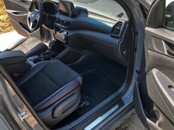 2020 Hyundai Tucson III Рестайлинг, серый, 2450000 рублей - вид 4