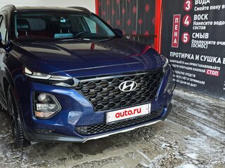 2018 Hyundai Santa Fe IV, синий, 2750000 рублей, вид 2