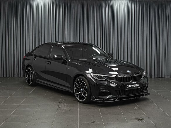 2020 BMW 3 серии 320i xDrive VII (G2x), чёрный, 3749000 рублей