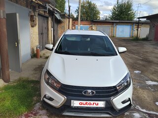 2019 Lada (ВАЗ) Vesta SW Cross I, белый, 970000 рублей, вид 3