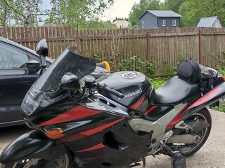 1995 Kawasaki ZZR 1100, чёрный, 280000 рублей, вид 3