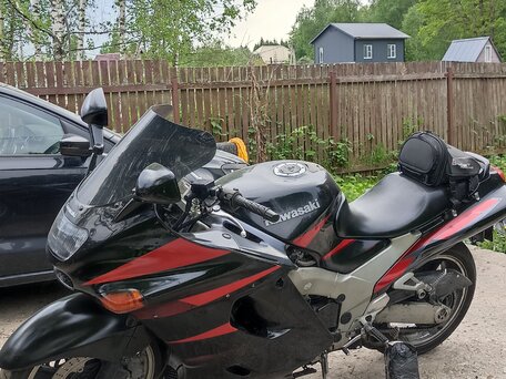 1995 Kawasaki ZZR 1100, чёрный, 280000 рублей, вид 3
