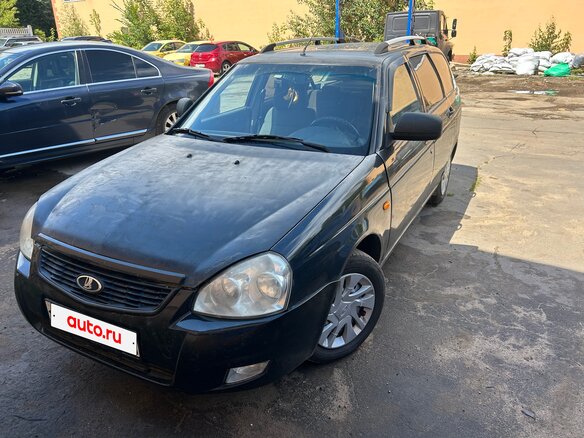 2012 Lada (ВАЗ) Priora I, чёрный