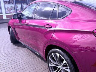 2017 BMW X6 M50d II (F16), красный, 4799000 рублей, вид 5
