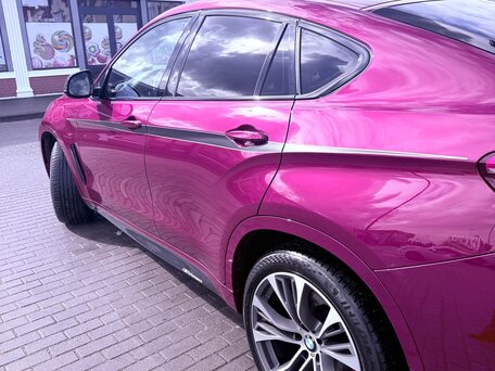 2017 BMW X6 M50d II (F16), красный, 4799000 рублей, вид 5