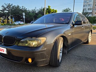 2006 BMW 7 серии 730d IV (E65/E66) Рестайлинг, чёрный, 950000 рублей, вид 1