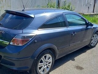 2007 Opel Astra GTC H Рестайлинг, синий, 530000 рублей, вид 4
