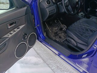 2007 Mazda 3 I (BK) Рестайлинг, синий, 450000 рублей, вид 5