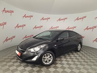 2014 Hyundai Elantra V (MD) Рестайлинг, чёрный, 1175000 рублей, вид 1