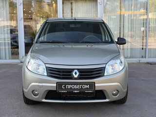2010 Renault Sandero I, бежевый, 450000 рублей, вид 2