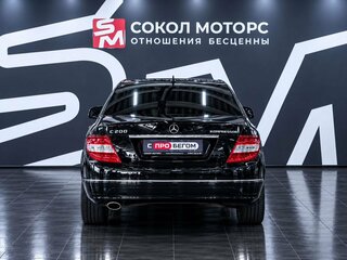 2007 Mercedes-Benz C-Класс 200 III (W204), чёрный, 1099900 рублей, вид 5