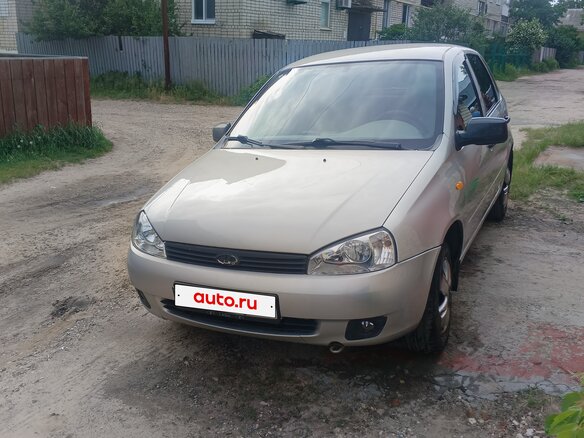2010 Lada (ВАЗ) Kalina I, серебристый, 290000 рублей
