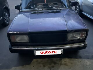 1997 Lada (ВАЗ) 2107, фиолетовый, 110000 рублей, вид 2