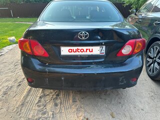 2008 Toyota Corolla AMT X (E140, E150), чёрный, 450000 рублей, вид 5