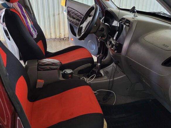 2007 Chery Tiggo (T11) I, красный, 260000 рублей - вид 2