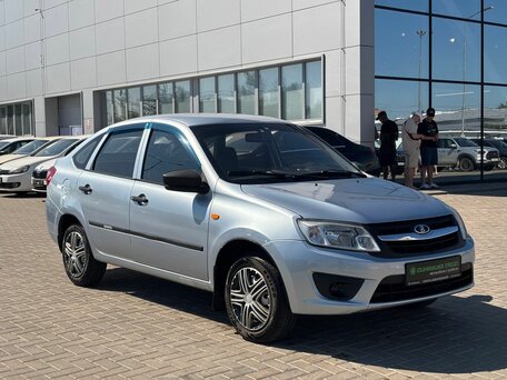 2015 Lada (ВАЗ) Granta I, голубой, 410000 рублей, вид 3