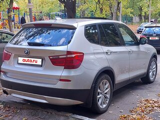 2012 BMW X3 30d xDrive II (F25), серебристый, 2190000 рублей, вид 1