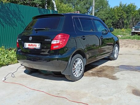 2014 Skoda Fabia II Рестайлинг, чёрный, 650000 рублей, вид 4
