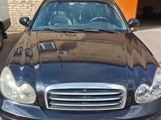2007 Hyundai Sonata ТагАЗ IV (EF) Рестайлинг, чёрный, 382500 рублей, вид 2