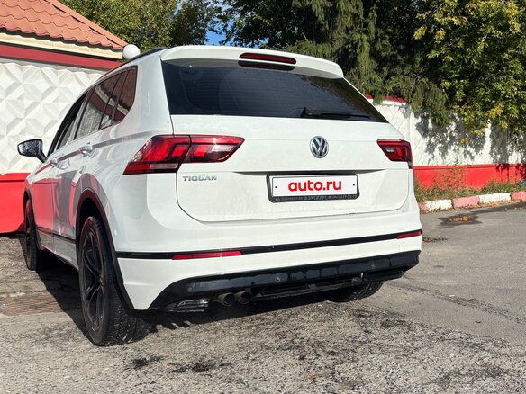 2019 Volkswagen Tiguan II, белый, 1600000 рублей - вид 5