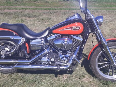 2008 Harley-Davidson Dyna Low Rider, оранжевый, 764000 рублей, вид 1