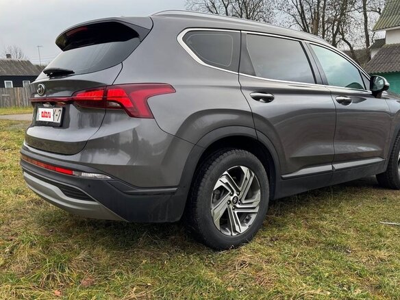 2021 Hyundai Santa Fe IV Рестайлинг, серый, 3350000 рублей - вид 7