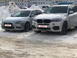 2012 Mitsubishi Lancer X Рестайлинг, серебристый, 1000000 рублей, вид 2