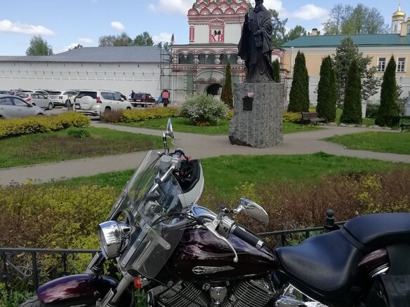 2008 Yamaha XVS1100, красный, 830000 рублей - вид 20