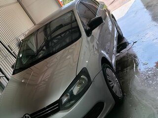 2010 Volkswagen Polo V, серебристый, 335000 рублей, вид 3