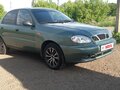 2007 Chevrolet Lanos I, зелёный, 180000 рублей