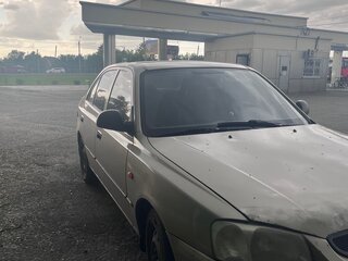 2005 Hyundai Accent ТагАЗ II, бежевый, 250000 рублей, вид 3