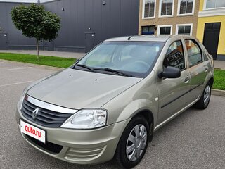2011 Renault Logan I Рестайлинг, бежевый, 459000 рублей, вид 2